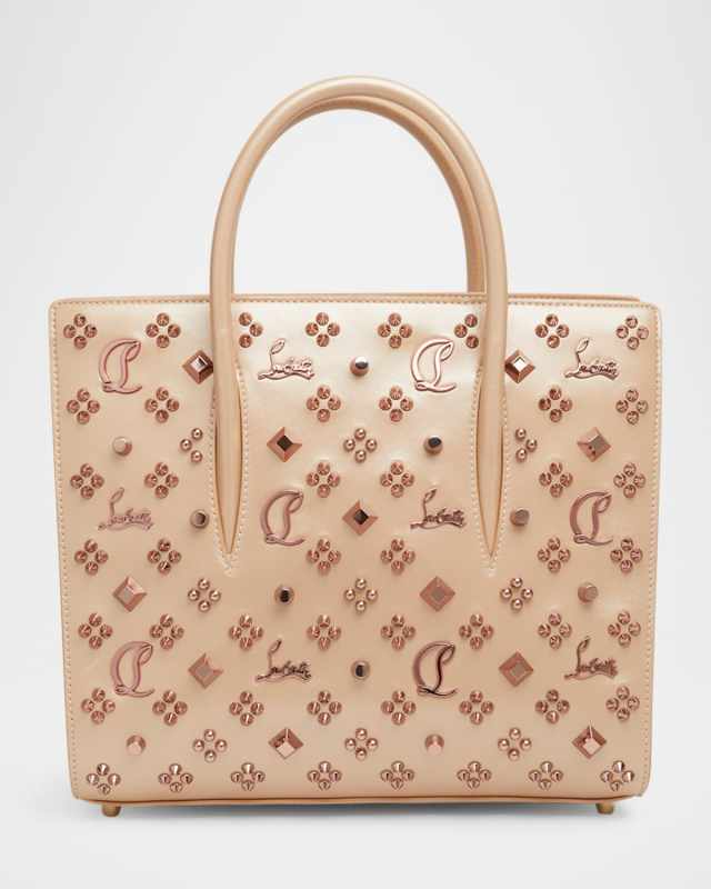 Paloma Medium Loubinthesky Tote Bag in Leather
